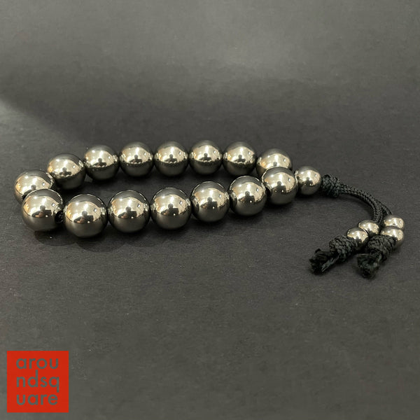 Mala - 15mm Beads Titanium Editions