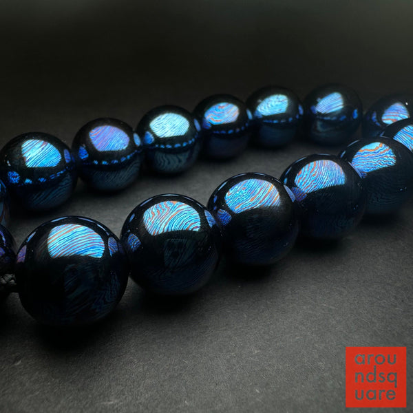 Mala - 15mm Beads Exotic Metal Editions