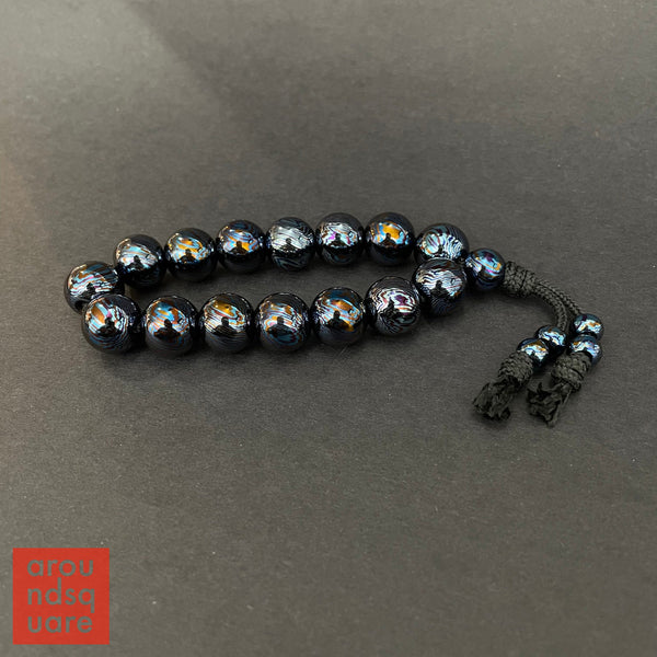 Mala - 15mm Beads Exotic Metal Editions